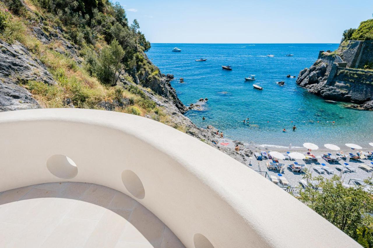 Acquachiara Seaside Luxury Villa In Amalfi Coast Maiori Exterior photo